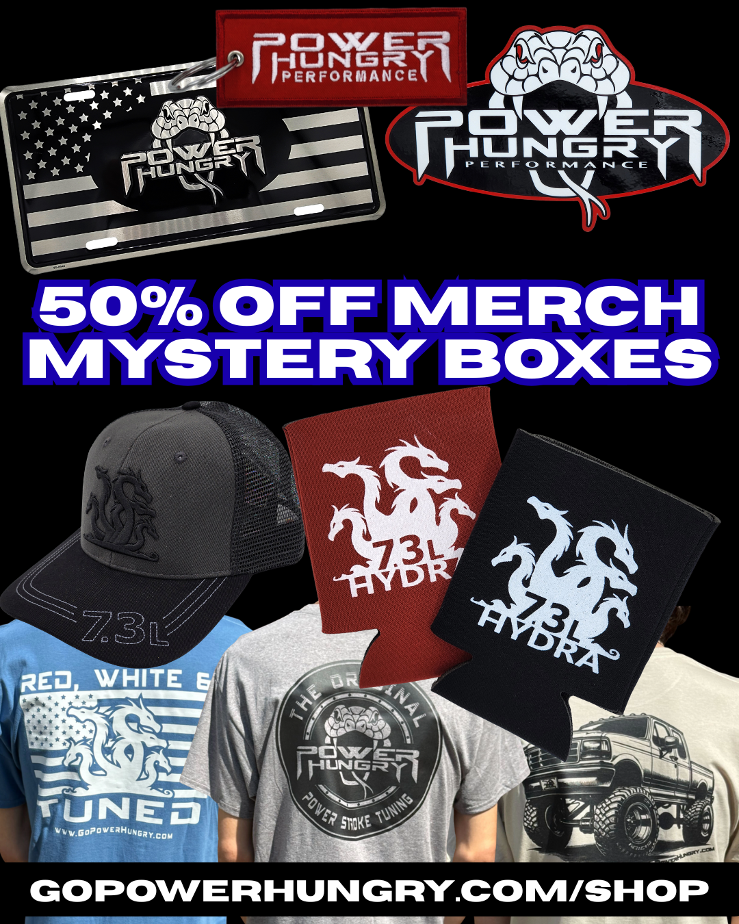 Merch Mystery Box - 50% Off! Free Shipping!