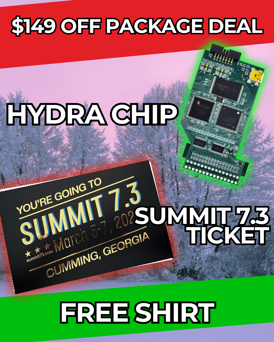 Hydra Chip + Summit 7.3 2026 Tickets - Christmas Gift Sale!